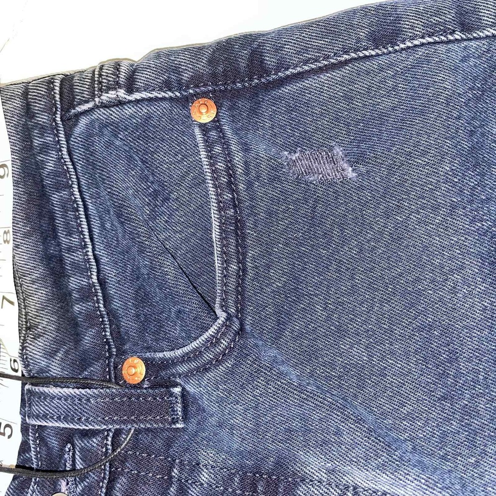 NWT Levi's Premium Wedgie Jeans Women's Button Fly New High Rise Tapered Leg 25 - Picture 13 of 15